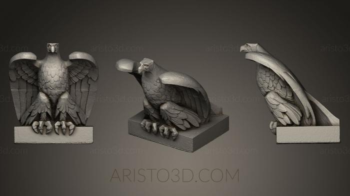 Bird figurines (STKB_0100) 3D model for CNC machine
